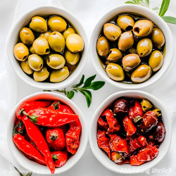 02 - Portion Oliven & Peperoni