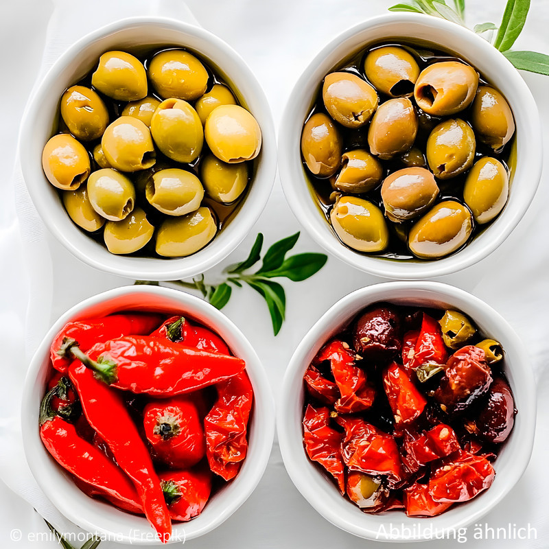 02 - Portion Oliven & Peperoni