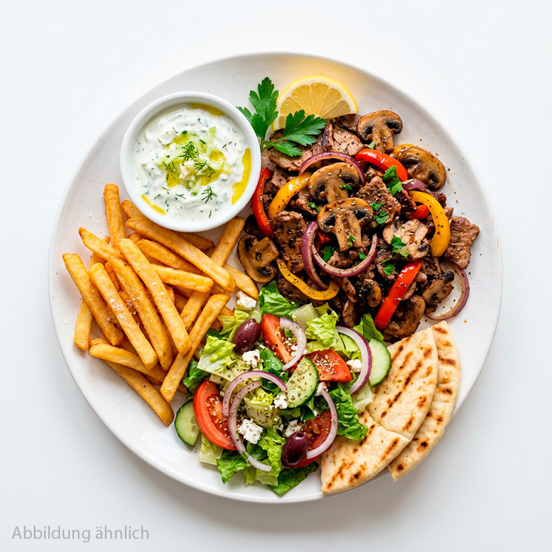 20 - Gyros mit Champignons